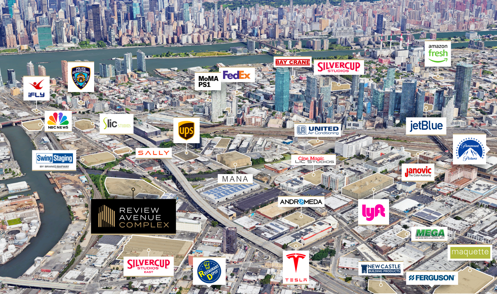 Review Avenue Complex - The facility is minutes to Manhattan and close to all the major routes serving Queens, Brooklyn and the Bronx—and for that matter, the rest of New York and the entire Tri-State.